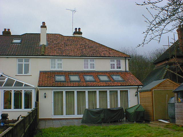 large house extension moor common lane end