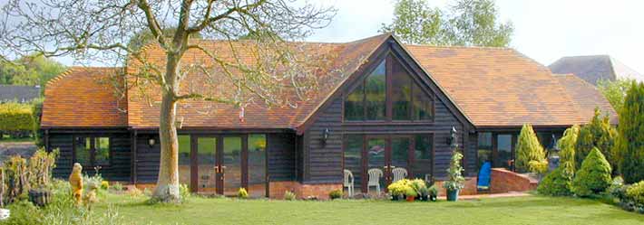 Traditional country barn swimming pool Christopher Hunt High Wycombe Bucks